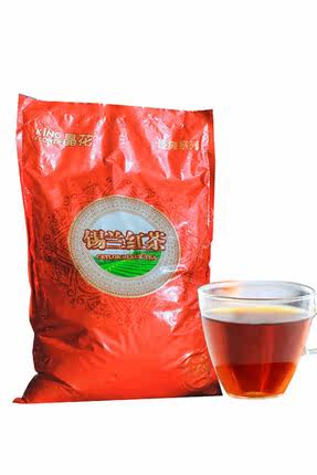 Crystal flower 5 lbs Silan Highlands black tea red crushed tea milk tea shop exclusive raw material bulk tea bagged 2 27kg