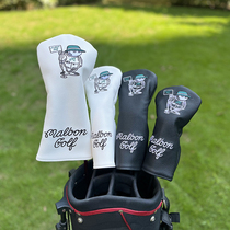 Golf club cover fishermans hat putter fairway wood club cover head cover protective cover hat cover combination