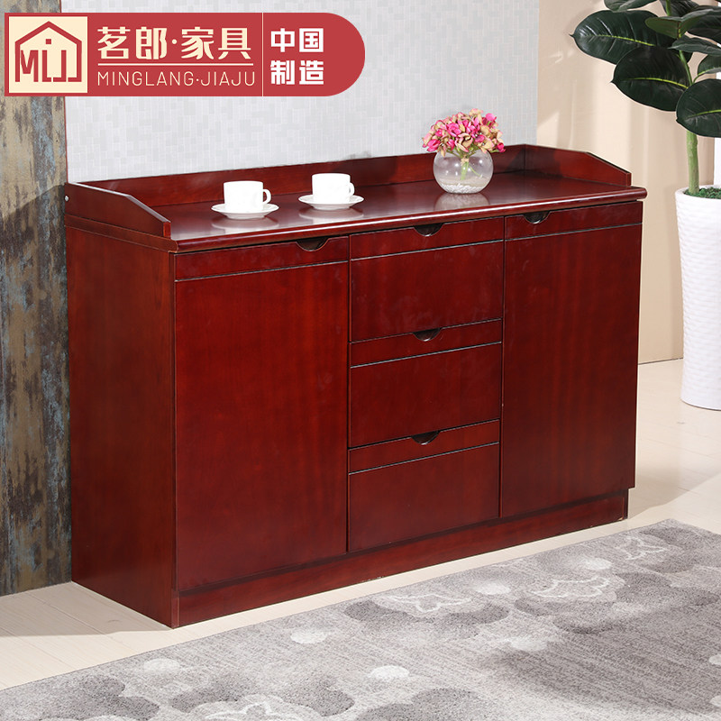 Hotel dining room dining cabinet preparation table wine cabinet modern minimalist tea cabinet office storage cabinet pure bucket cabinet