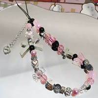 珍格 Брендовый ремешок ручной работы, мобильный телефон, цепочка, чехол для телефона, подвеска, камера, модная короткая прочная цепь, европейский стиль