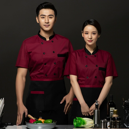 Шеф-повар костюмы летняя одежда с коротки