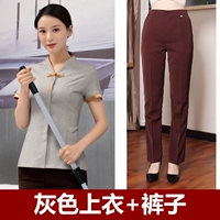 Серый топ+брюки