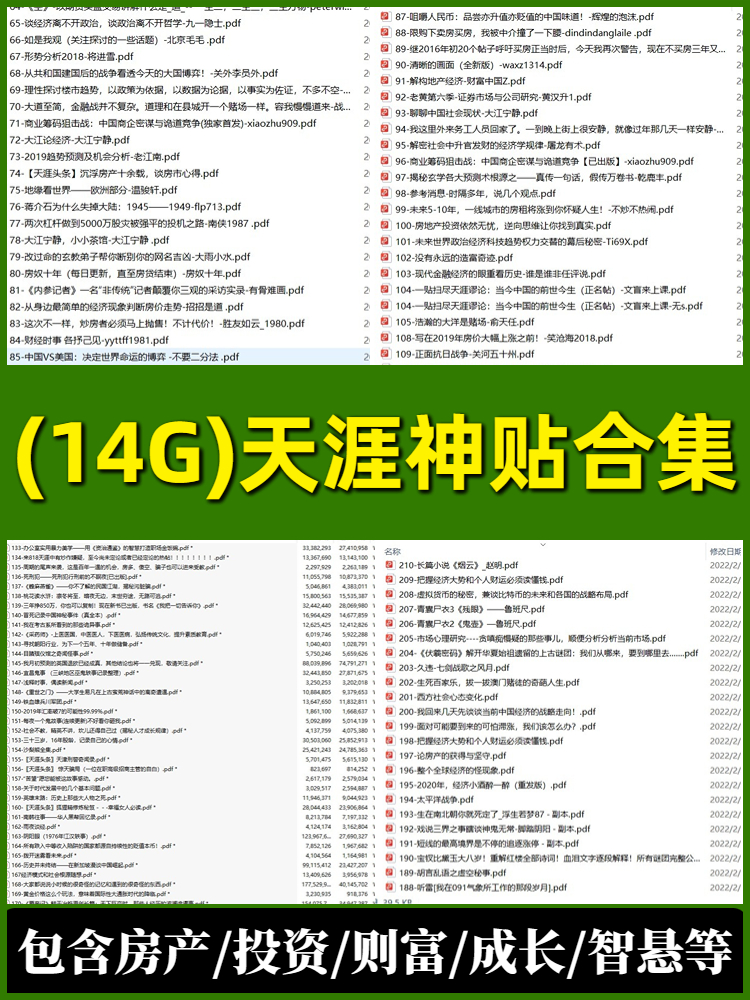 天涯神贴合集kkndme大神大鹏金翅明王脱水版写在房价暴涨前210篇