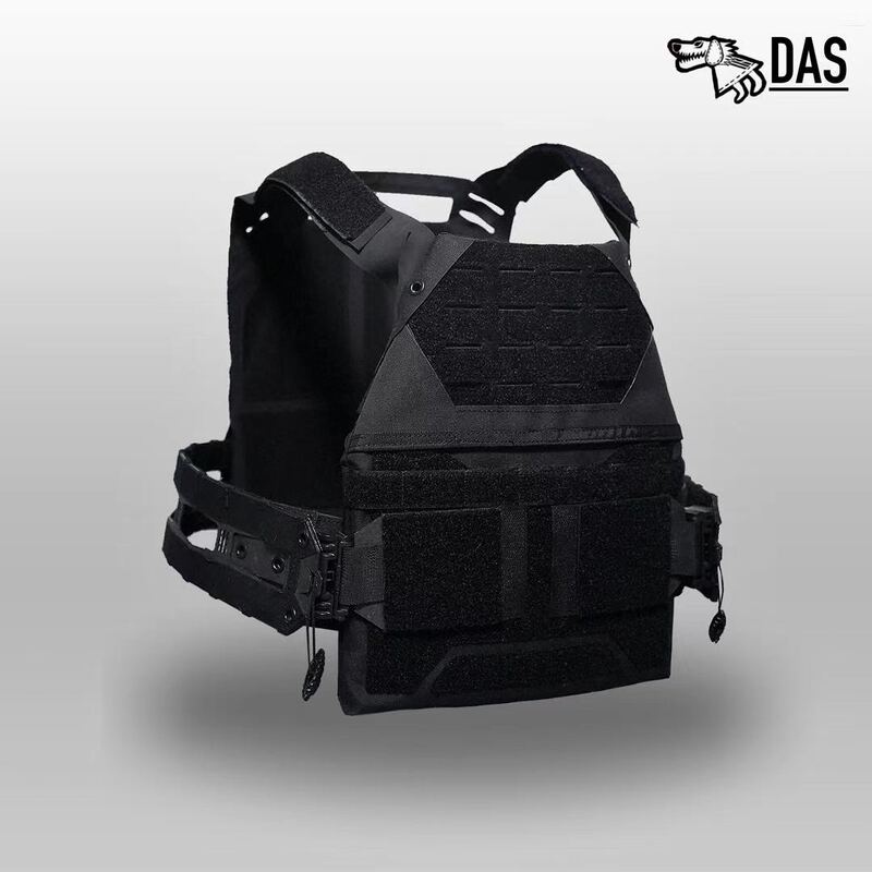 Das Black Soil Industrial Series "Basalt" Tactical Vest Police Equipment Low Visibility Vest Das Black Soil Industrial Series "Basalt" Tactical Vest Police Equipment Low Visibility Vest