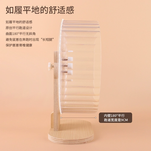 Крысовая звезда шариковой хомяк бегущий колесо шумно, ленточный AI, бегущий ролик специальные продукты ландшафтного дизайна Золотой шелковый медведь 21 клетка