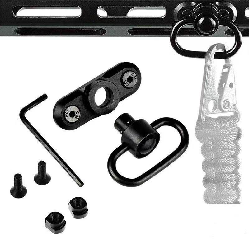 Metal Qd Buckle Quick Release Sling Buckle M-Lok Base 20mm Rail Base Quick Release Button Sling Adapter Metal Qd Buckle Quick Release Sling Buckle M-Lok Base 20mm Rail Base Quick Release Button Sling Adapter
