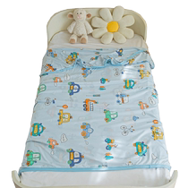 Baby cooling quilt summer thin quilt ice silk small cover blanket kindergarten baby nap childrens air conditioning quilt summer cooling quilt