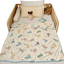 Category a summer baby ice silk blanket cooling blanket kindergarten children nap air conditioning cover blanket summer cool quilt blanket