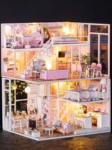 Girls Toys Kids Little Princess Gifts Mini Kitchen House Barbie Doll House Dream Mansion 10-12 years old