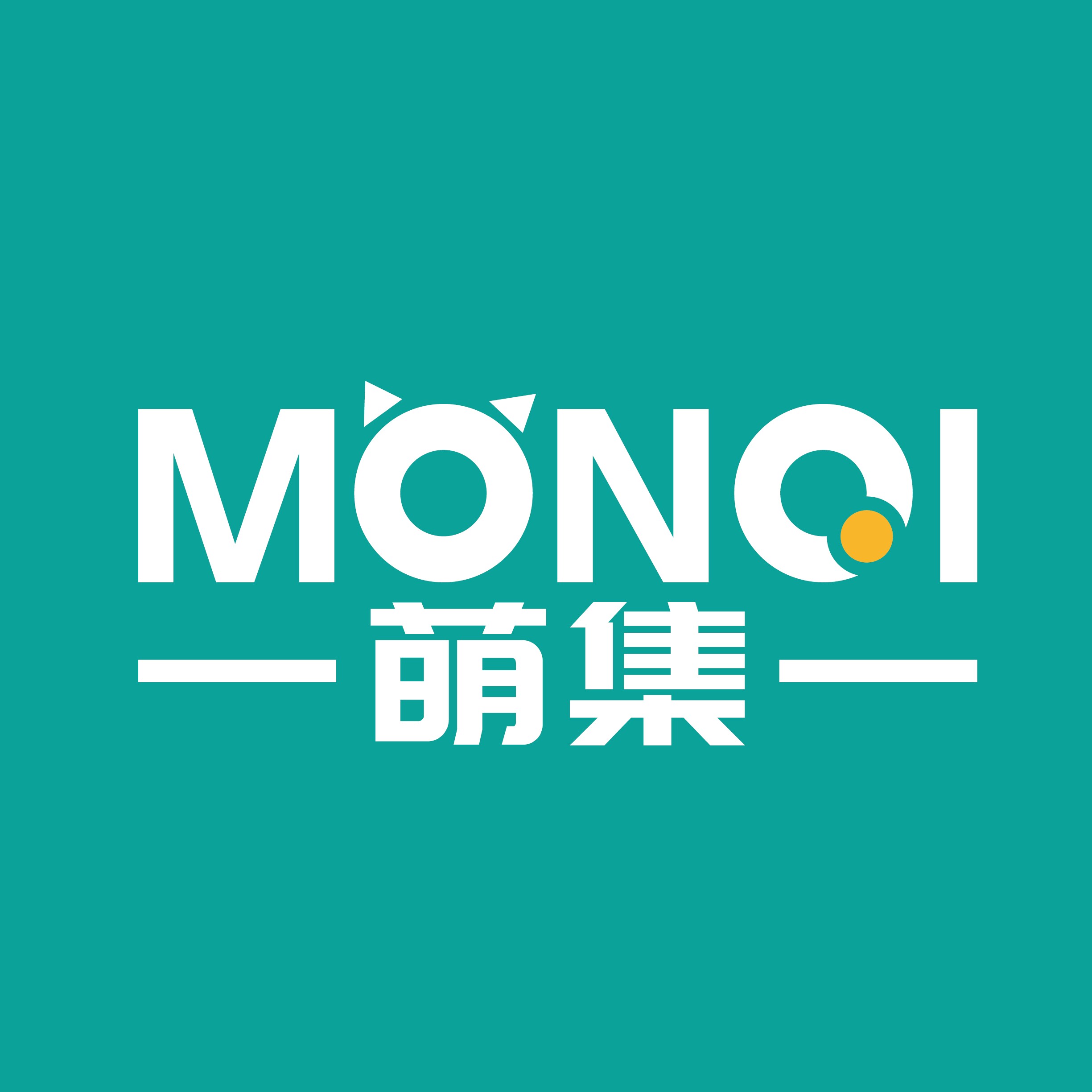 MONQI萌集宠物的LOGO