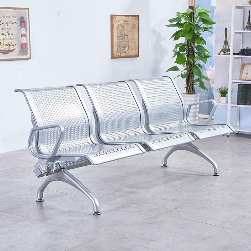 Three seats Chairs Bank Airport Chairs Hospital Waiting Chair Engineering Orders Special Chairs