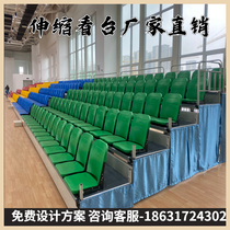 Custom indoor and outdoor fixed electric manual telescopic grandstand chair Stadium auditorium ladder grandstand seat