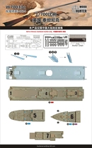 (Premium model) Hunter 1 700 W70033 Titanic wooden deck with Edme 14214