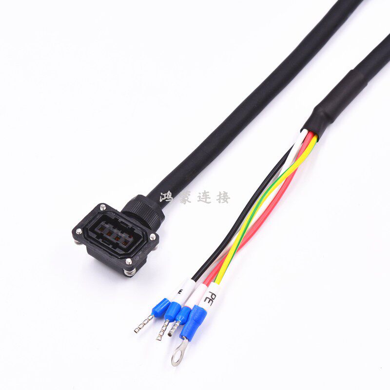 Applicable Mitsubishi servo motor line HG-KN43J-S100 MR-JE-40A 70 73 23 10J power line-Taobao