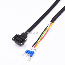 The application of Mitsubishi servo motor HG-KN43J-S100 MR-JE-40A 70 73 23 10J power line