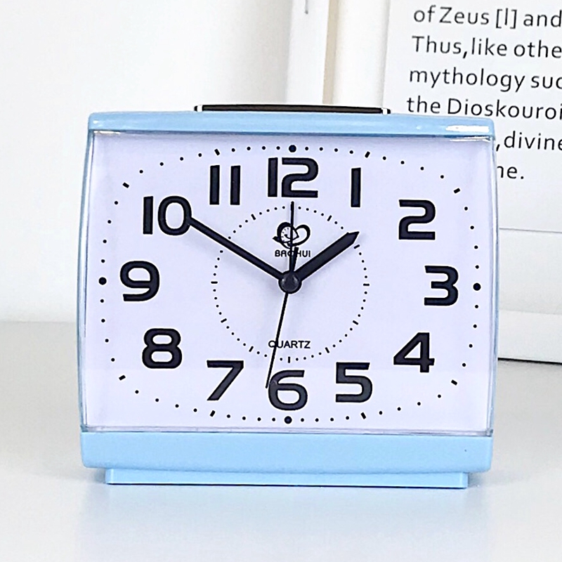 静音目覚まし時計、高齢者向け特別時計、大きな文字のナイトライト、ベッドサイド装飾、子供や学生のデスクトップ寝室用発光テーブルクロック