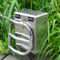 Stainless steel motorbike bumper front box box electric vehicle toolbox storage box rear box