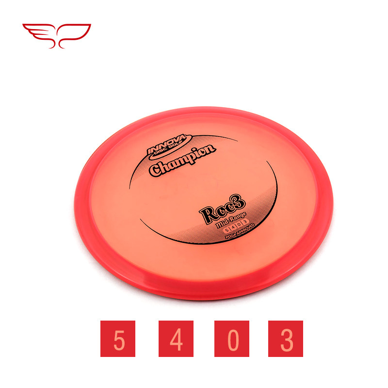 Wing-wing flying disc × Innova Roc3 propulsion disc