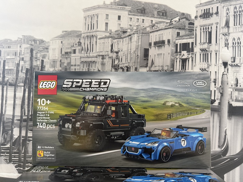 Lego 77264 Super Racing Jaguar Sports Car and Land Rover Off-Road Vehicle Educational Toy Gift Lego 77264 Super Racing Jaguar Sports Car and Land Rover Off-Road Vehicle Educational Toy Gift