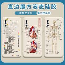 Medical Class Cell Phone Shell iQOONeo5 Medic Student vivoiQOONeo5 Vitality Edition Drug Name Special Medical Doctor Nurse Clinical Numerical 5s Right edge 5se Liquid Silicone Square full