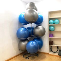 Yoga ball rack multi-layer yoga studio storage rack gym storage equipment for ball speed ball hemisphere medicine ball