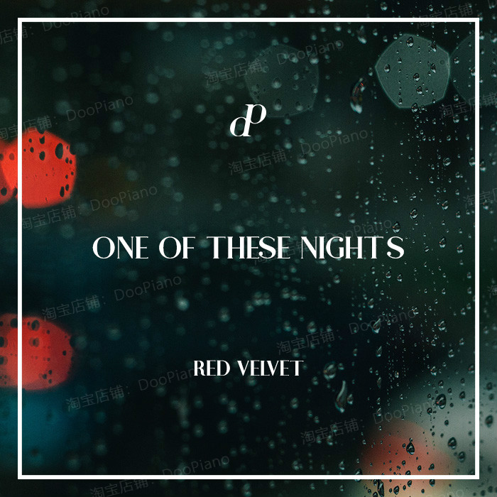 Red Velvet-July 7 One Of These Nights piano teaching