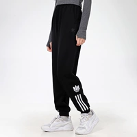 Adidas, весенние штаны, спортивные повседневные брюки для отдыха, тренд сезона, оверсайз