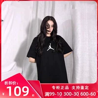 Nike, летняя спортивная футболка подходит для мужчин и женщин для отдыха, короткий рукав, оверсайз