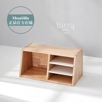 MesaSilla Solid wood simple multi-functional childrens picture book storage display cabinet Storage picture book shelf