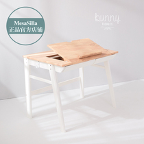 MesaSilla Childrens solid wood study desk Lifting table Primary school desk Writing desk Desk