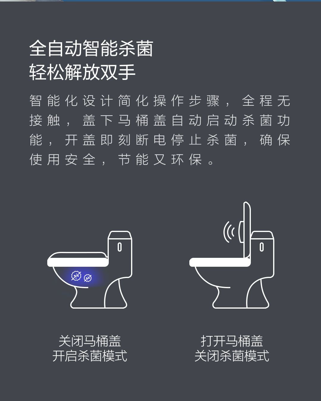 小米生态链 小达 马桶杀菌消毒灭味器 99.9%杀菌率 图3