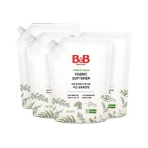 Boryeong Midian Bienbae vegan natural baby special low-irritation environmentally friendly softener bag 1500ml*4