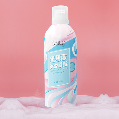 秘缕氨基酸慕斯沐浴露水蜜桃味全身焕白持久