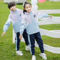 Three-in-one Removable Primary School Uniform for Childrens Strip Clothes for Winter and Fall College Winter Clothing