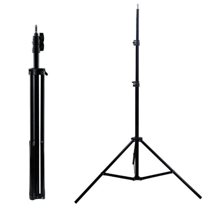 TKU metal tripod Landing live broadcast stand can be connected to the stabilizer telescopic anchor stand Selfie photography shooting