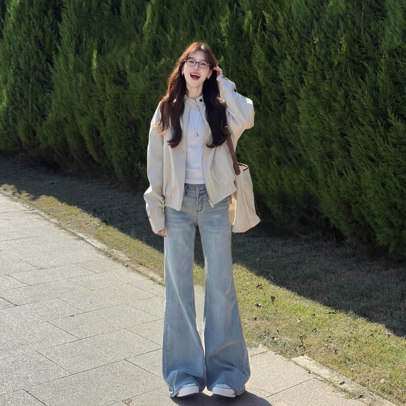 Early Autumn Short Jacket for Women 2025 New Casual Versatile Slimming Loose Korean Style Lazy Chic Top Trendy
