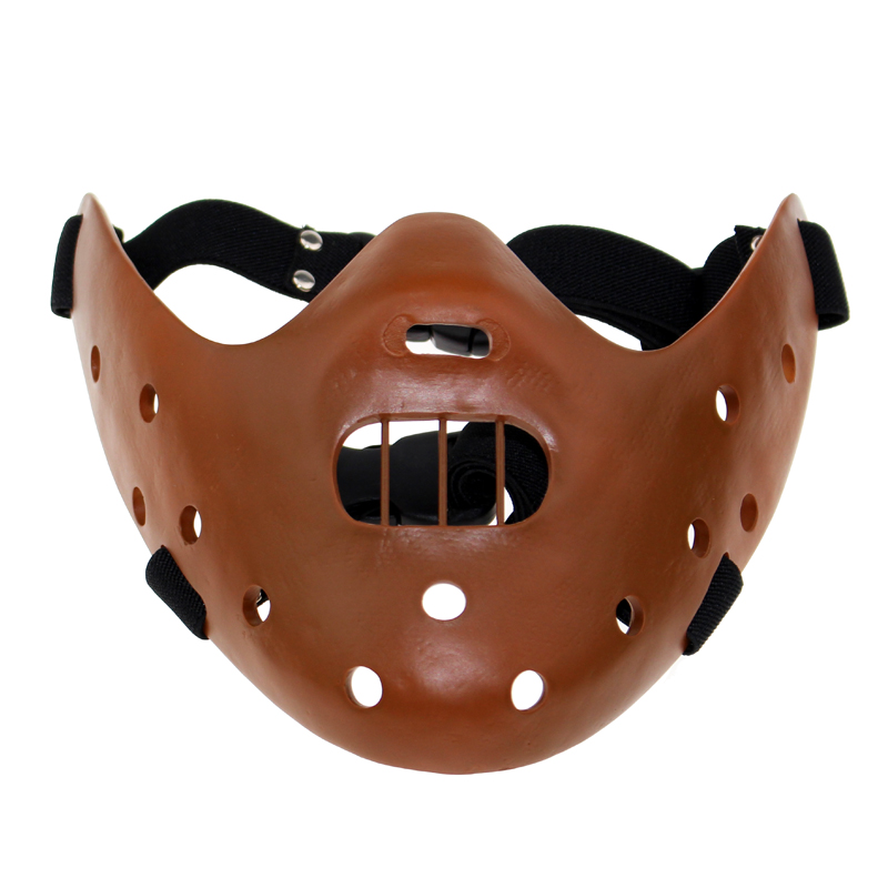 Halloween silent lamb Hannibal Jason Demon Cos dress celebrity resin face mask