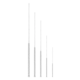 Huayu Brand Пластиковая труба игла труба. Не -дисквизируемая иглоукалывание иглоукалывания иглы серебряной акупунктура игла иголка, один ствол с баррелем точки доставки точки доставки.