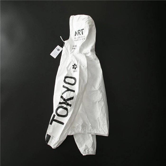 【Imported Dupont Paper】Stylish~ Couple's Summer and Autumn Men's Loose Hooded Windbreaker Jacket Trendy Outerwear