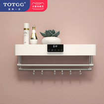 Germany TOTGG electric heating drying bath towel shelf hole-free intelligent electric towel rack Bathroom pendant