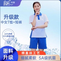 Модернизированная женская футболка + модернизированные шорты.