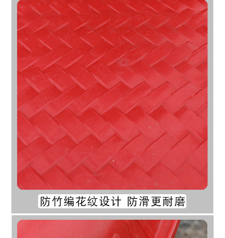 I9AT加厚无孔塑料簸箕圆形仿竹编团箕黄豆筛簸萁晾晒多用畚箕米筛-阿里巴巴