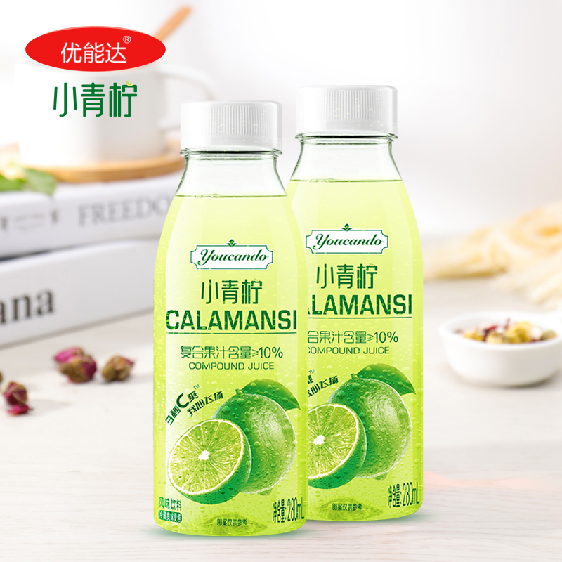 优能达 低糖0脂 小青柠汁复合果汁 280ml*6瓶 双重优惠折后¥21.9包邮 优能达 低糖0脂 小青柠汁复合果汁 280ml*6瓶 双重优惠折后¥21.9包邮