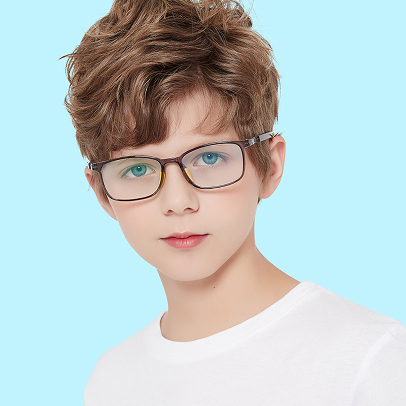 Children's Blue-ray radiation glasses mobile phone computer anti-fatigue eye pupils network course is ultra-light and infinite number