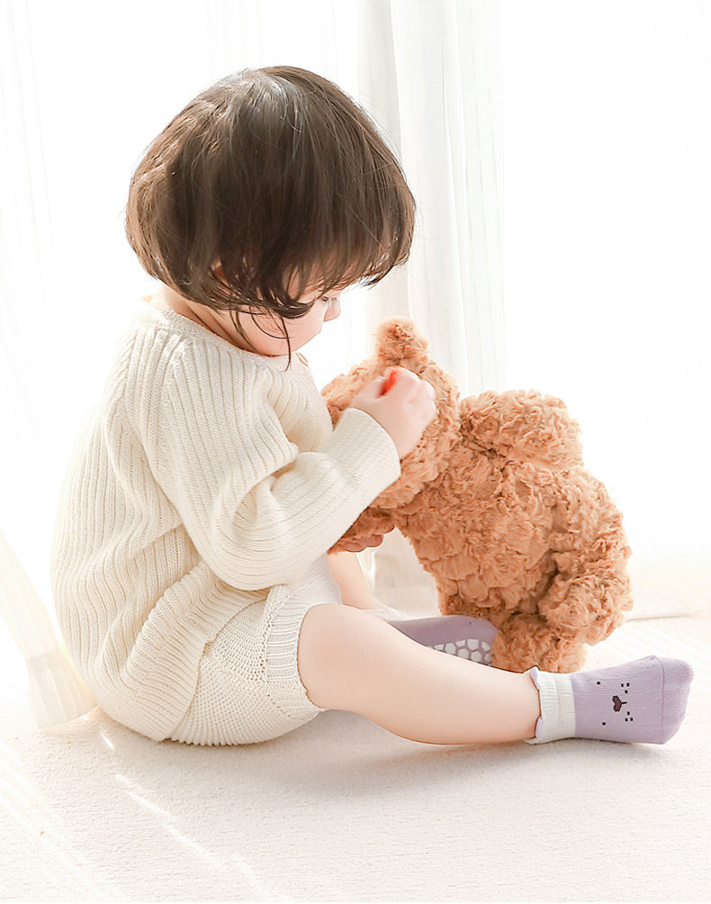 Spring and Summer Early Education Boneless Loose Indoor Shoes Room Socks — 4