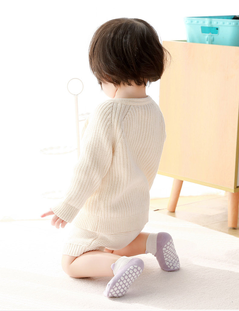 Spring and Summer Early Education Boneless Loose Indoor Shoes Room Socks — 15