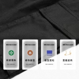 Мужские весенние трендовые штаны, свободный прямой крой, оверсайз