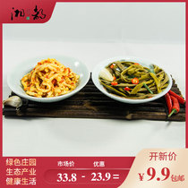 (Hunan Capital)Spicy radish strips capers and horns open a new partner Hunan farmers homemade appetizers
