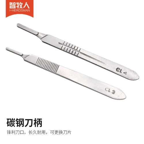 Нож -хирургический зверь с кастрационным ножом, чтобы перейти к мечу стерилизации нож, нож, пигмент из нержавеющей стали, стучащий свинед