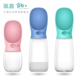 Домашние собаки из водяного чашки Портативный диспенсер для питья бутылки с водой, сопровождающие чайник ходьба для собак